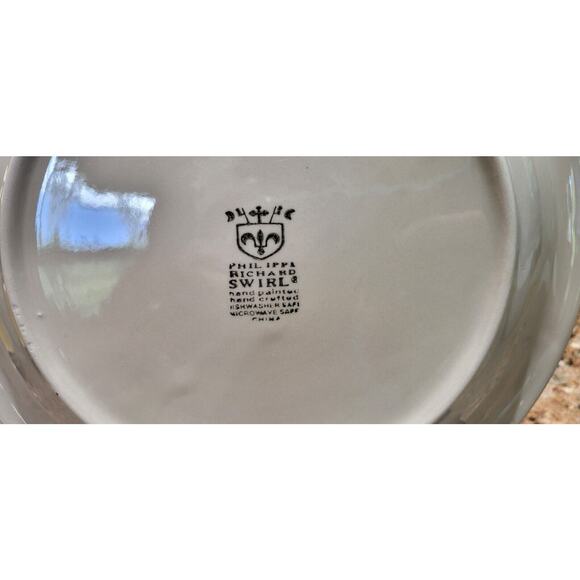 Phillip & Richard Swirl Dinner Plate Yellow (Qty 1) 10 1/2" - Picture 10 of 10